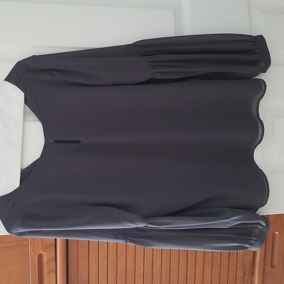 Express Gray Long Sleeve Top - Picture 1 of 7